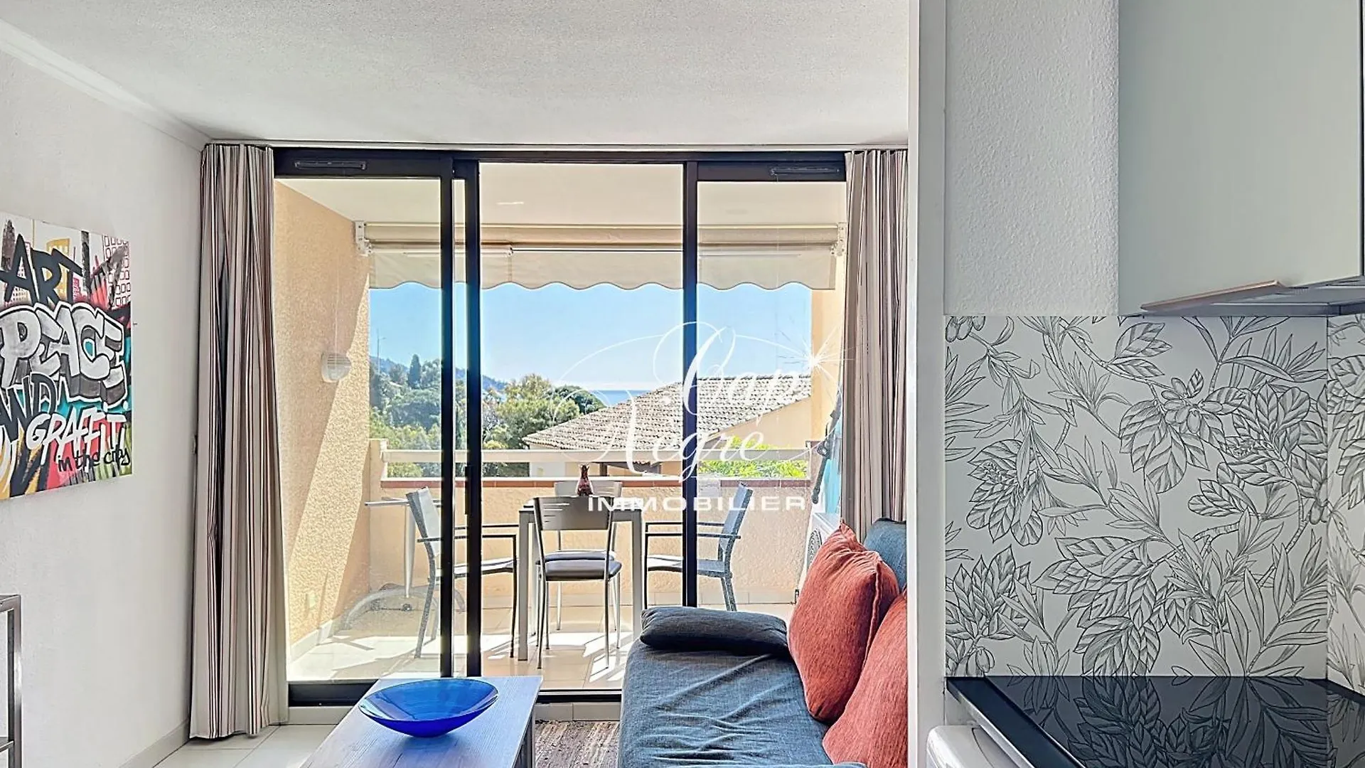 Apartment Appartement T2 Renove Vue Mer Pour 4 Personnes A 50M De La Plage De Pramousquier Rayol-Canadel-sur-Mer